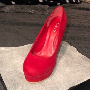 Red high heel